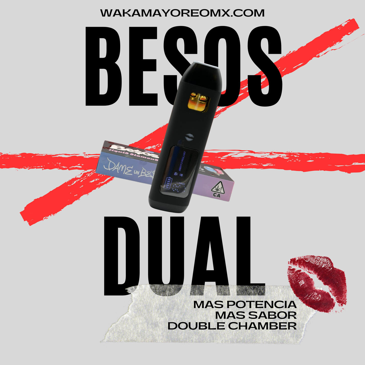 PROMO BESOS DUAL 10 X 3000